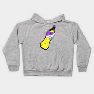 Girl lite bottle (nonbinary) Kids Hoodie